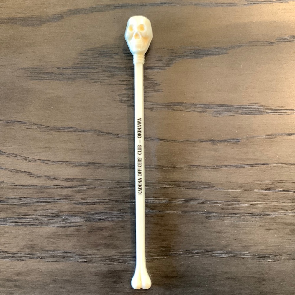 Cocktail Stirrer from Kadena Officer’s Club - Okinawa